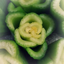 cute flower food photography celery
